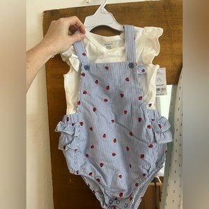 Adorable ladybug one piece